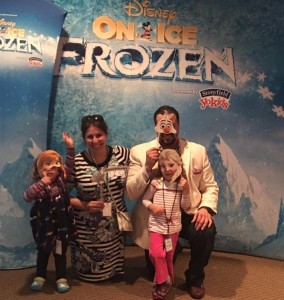 TarynP Frozen VIP family picture