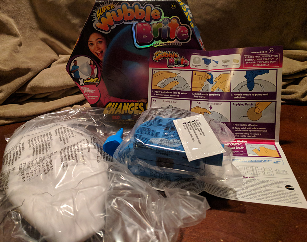 Product Feature: Super Wubble Brite Ball